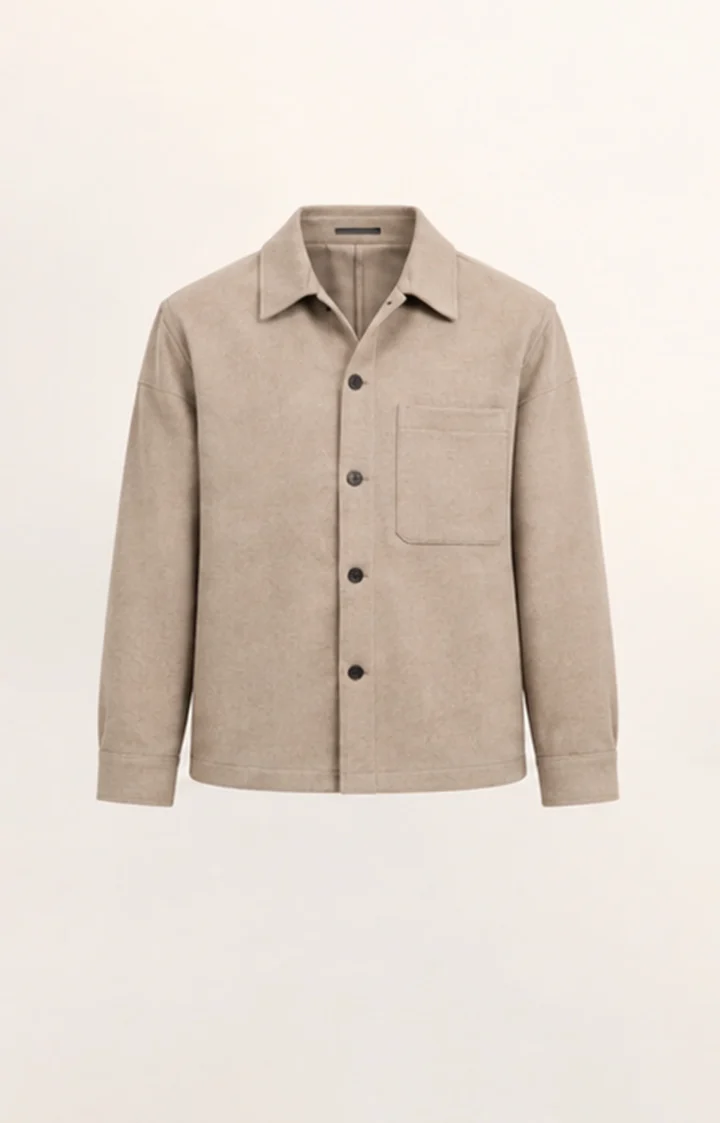 Men’s Relaxed Overshirt Jacket – Framework