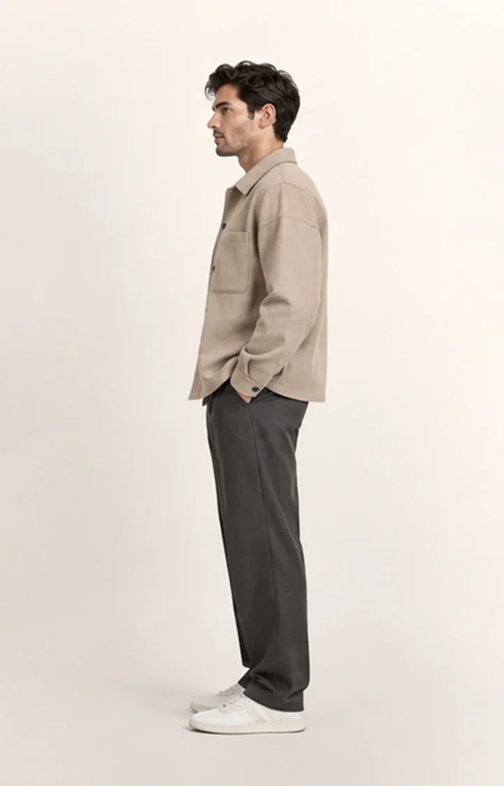 Men’s Relaxed Overshirt Jacket – Framework