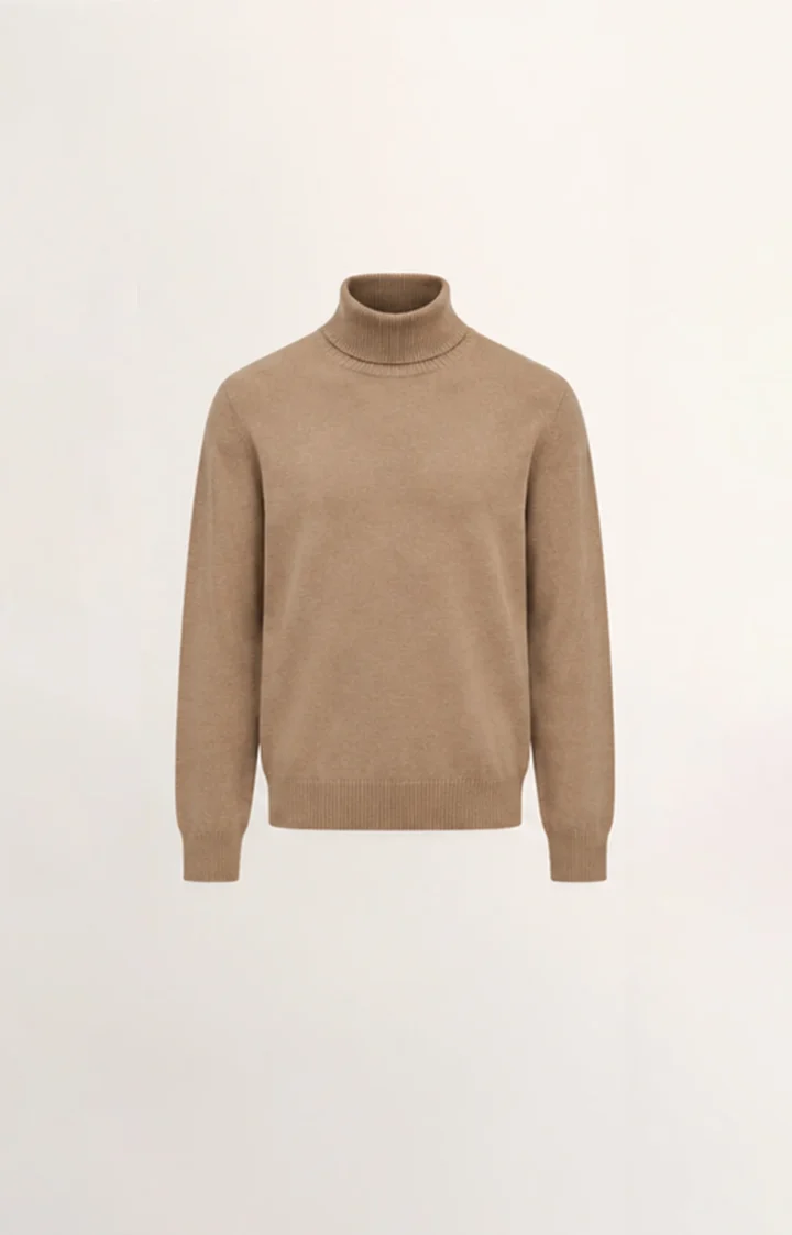 Men’s Refined Turtleneck Sweater – Elevate