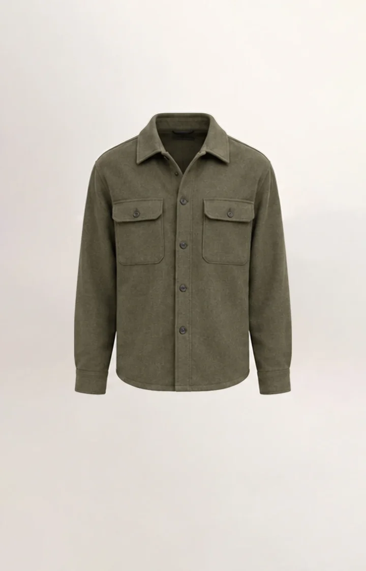 Men’s Utility Overshirt – Field