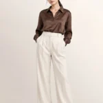 Women’s Satin Shirt & Trousers – Milan