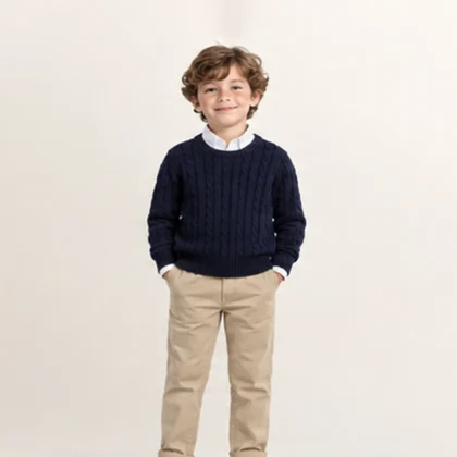 Boys' Sweater & Trousers Set – Oxford