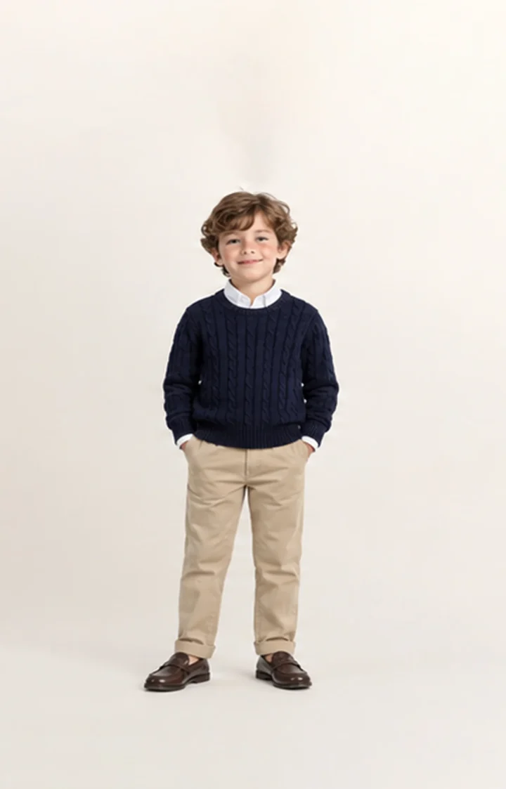 Boys' Sweater & Trousers Set – Oxford